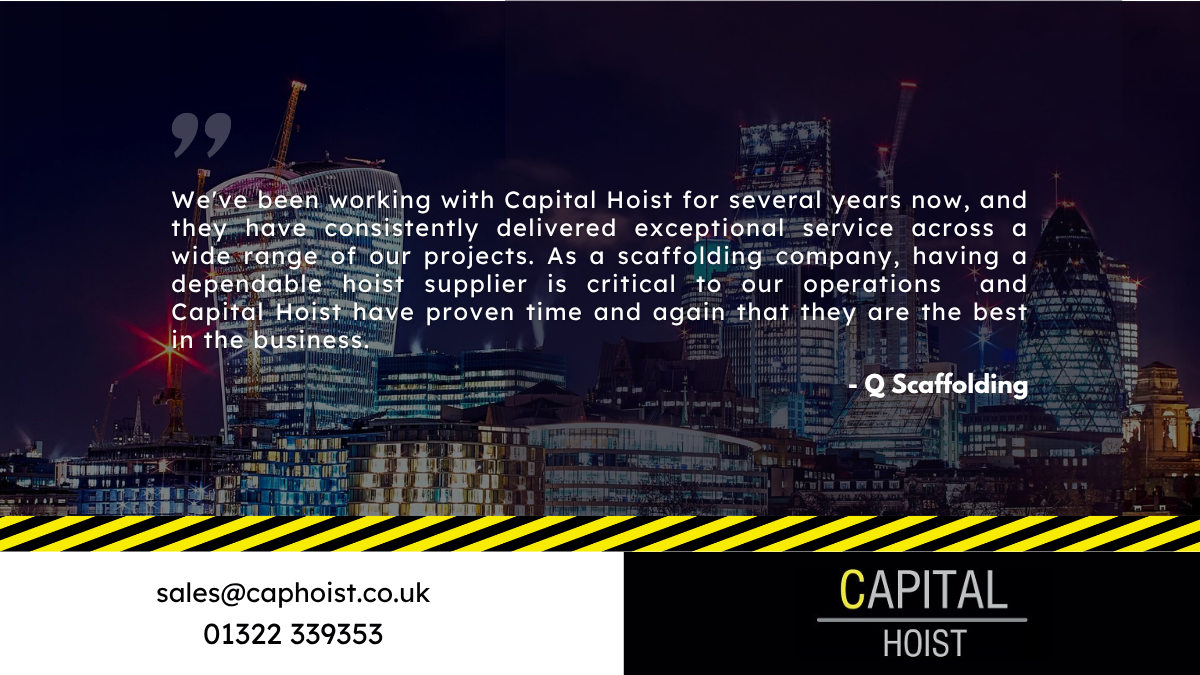 capital hoist – testimonial (9) Why Clients Trust Capital Hoists – Testimonials